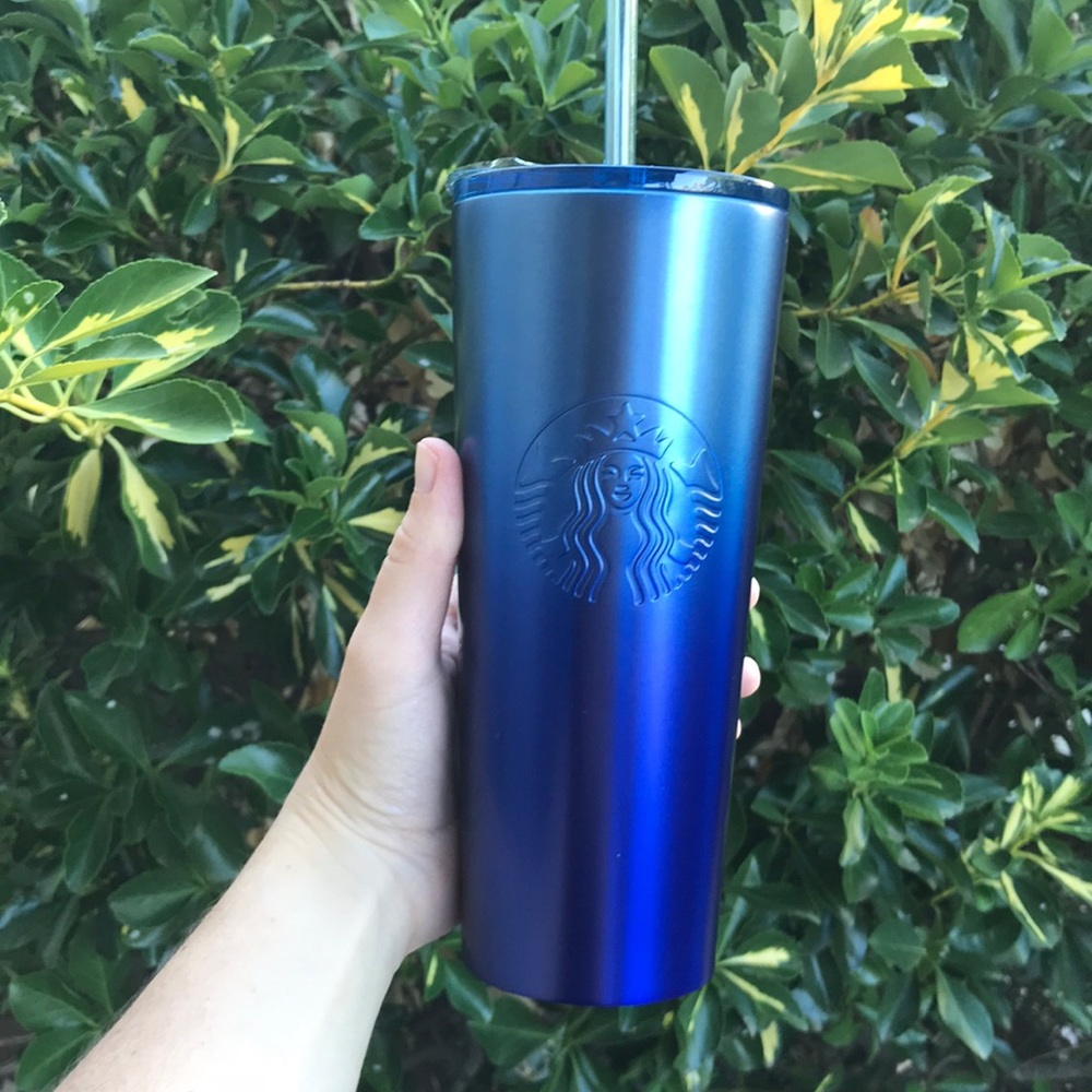 Starbucks Blue ombré tumbler